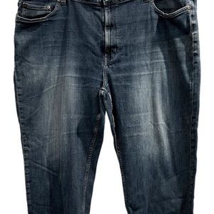 True Nation Relaxed Fit Men's Size 50 X 30 Blue Denim Jeans Medium Wash 5 Pocket